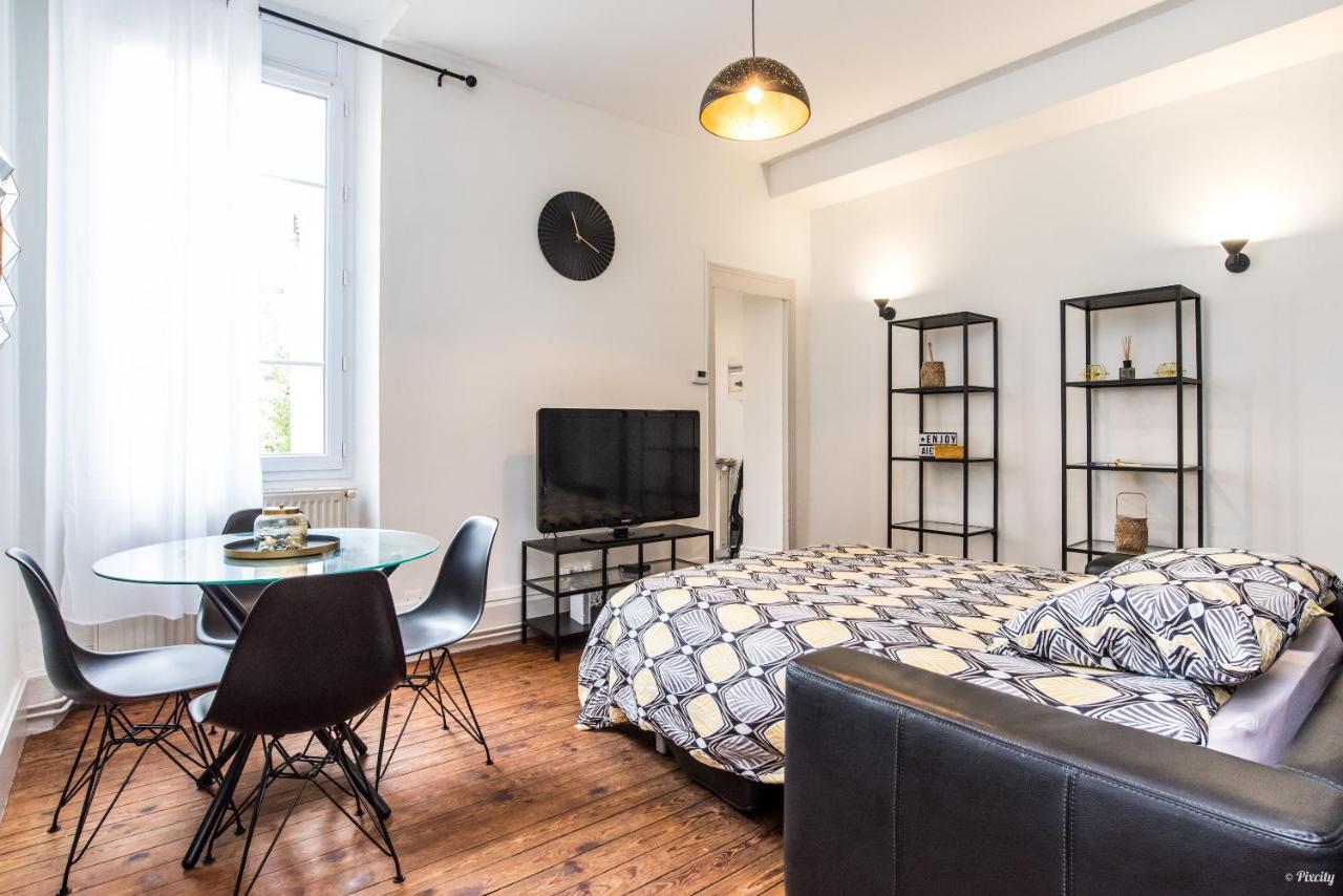 Appartements Scaliger Wifi Proche Gare Agen Bagian luar foto